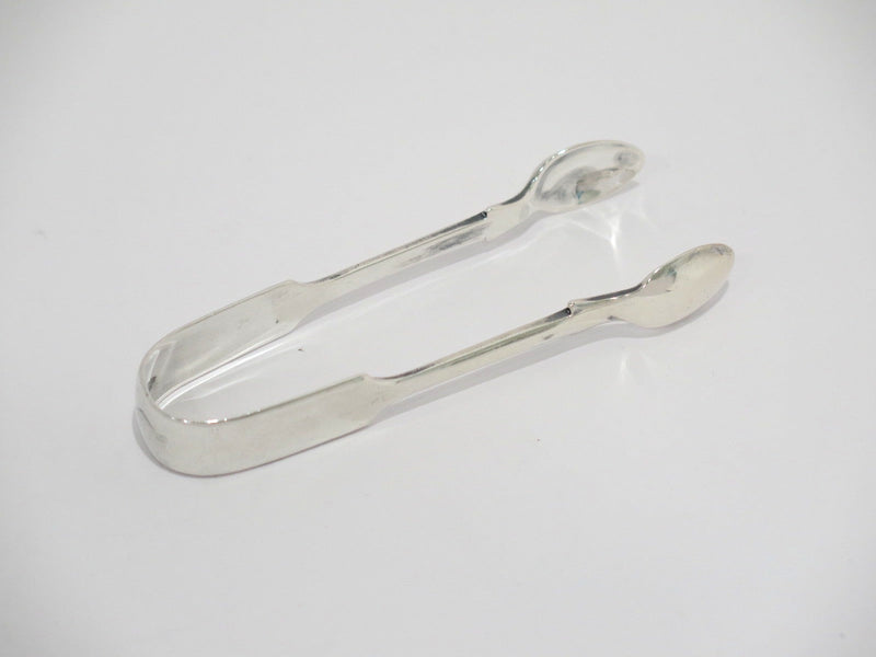 3.75 in - Sterling Silver Antique English Sugar Tongs