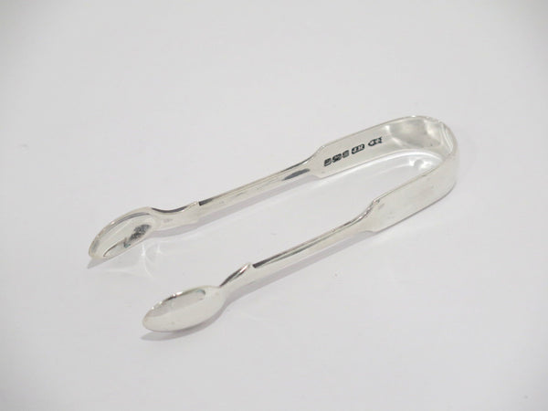 3.75 in - Sterling Silver Antique English Sugar Tongs