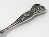 5 7/8 in - Sterling Silver Antique "New York" Souvenir Teaspoon