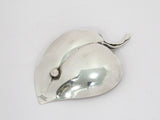 3.5 in - Sterling Silver Tiffany & Co. Antique Leaf-Shaped Candy Nut Dish