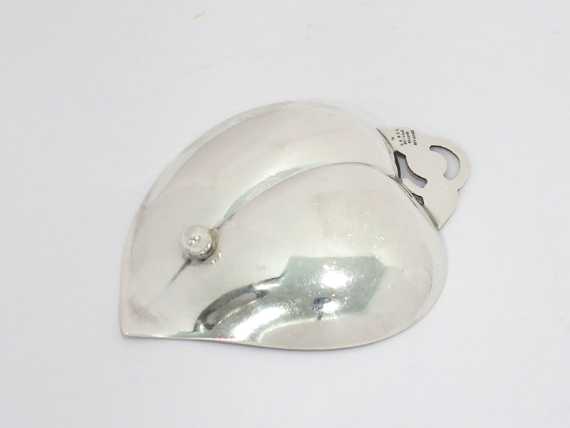 3.25 in - Sterling Silver Tiffany & Co. Antique Leaf-Shaped Candy Nut Dish