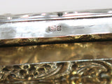 9.25" Sterling Silver Gilt Interior Antique English c 1903 Conductor's Baton Box