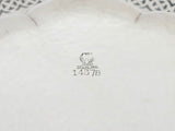 9.75 in - Sterling Silver Meriden Britannia Antique Openwork Bowl