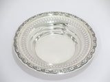 5 7/8 in - Sterling Silver Gorham Antique Openwork Floral Rim Small Serving Bowl