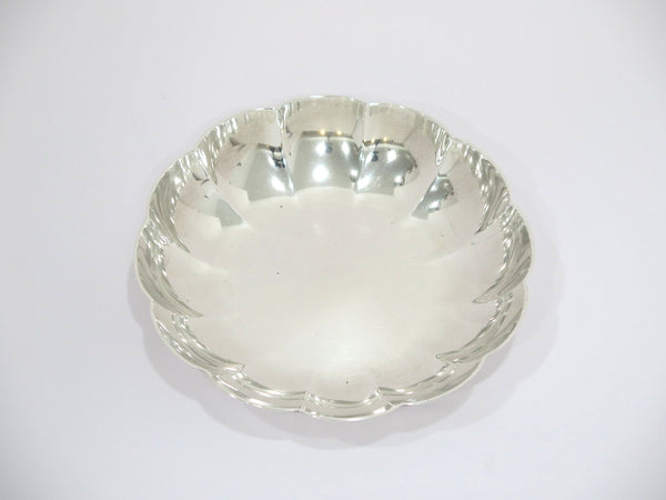 5.25 in - Sterling Silver Tiffany & Co. Antique Wavy Serving Plate