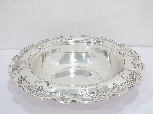 12 in - Sterling Silver Tiffany & Co. Antique Ornate Serving Bowl