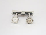2 3/8 in - Sterling Silver Antique Asian Torii Gate Salt Shaker