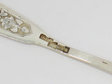 Two 84 Silver Antique Russian Fancy Teaspoons