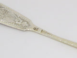 Two 84 Silver Antique Russian Fancy Teaspoons