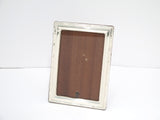 7 x 5 in (internal: 5 7/8 x 4 in) Sterling Silver Vintage Photo Frame