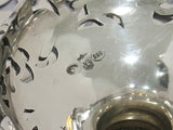 Four 7.25" Sterling Silver Bailey, Banks & Biddle Antique Floral Cake Stands