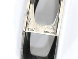 2.25 in - Sterling Silver Blue Guilloche Foster & Bailey Antique Match Safe