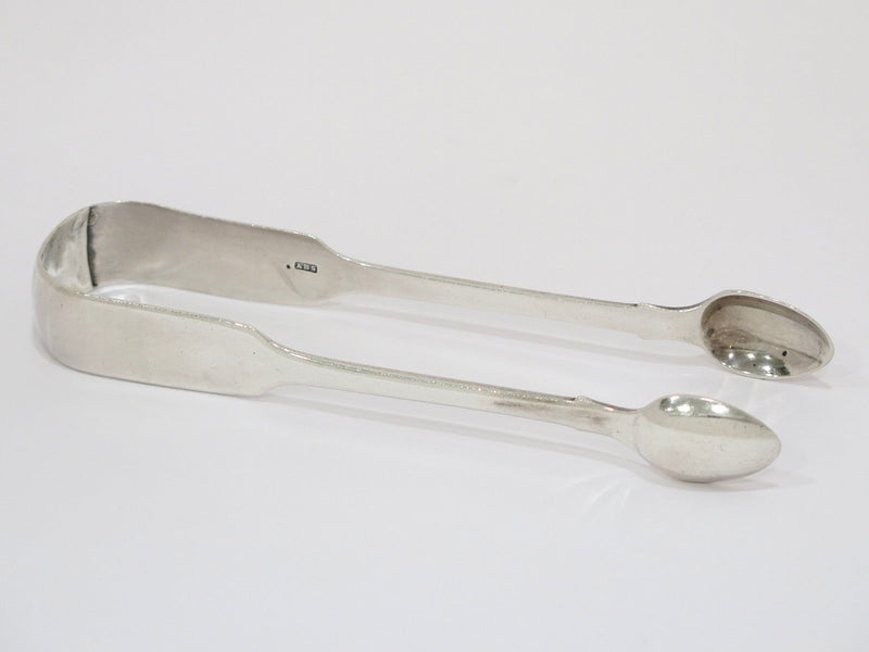 5.75 in - Sterling Silver Antique English Sugar Tongs