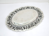 16" Sterling Silver Baltimore Sterling Silver (Stieff) Antique Repousse Platter