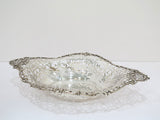 14 3/8 in - Sterling Silver Howard Sterling Co. Antique Oval Serving Basket