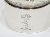 Sterling Silver Antique English 1773 Heraldic Coat of Arms Griffin Samovar