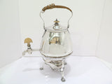 Sterling Silver Antique English 1773 Heraldic Coat of Arms Griffin Samovar
