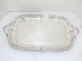 23 in - Sterling Silver Reed & Barton Antique "Windsor" Rectangular Tray