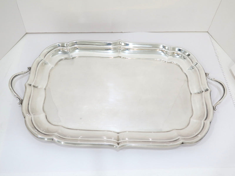 23 in - Sterling Silver Reed & Barton Antique "Windsor" Rectangular Tray