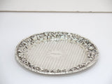 6 in - Sterling Silver S. Kirk & Son Antique Floral Repousse Serving Plate