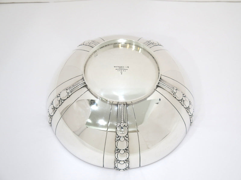 9.25 in - Sterling Silver Tiffany & Co. Antique Art Deco Serving Bowl