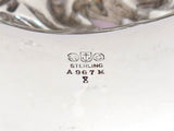 18.25 in - Sterling Silver Gorham Antique Flower-Decorated Footed Serving Bowl