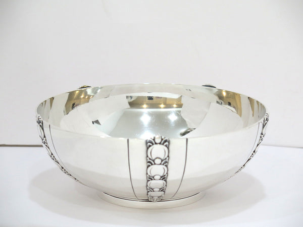 9.25 in - Sterling Silver Tiffany & Co. Antique Art Deco Serving Bowl