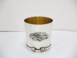 3.5 in - Sterling Silver Tiffany & Co. Vintage Horse-Themed Cup