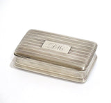 3" Sterling Silver Gilded Interior Antique English Thomas Shaw c. 1822 Snuff Box
