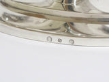 Set of 2 - 5.5 in - Sterling Silver Antique Art Deco Weighted Floral Candelabra